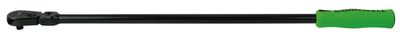 SRFB76LHNGB - 1/2" Drive 27" Cornwell Classic™ Flex-Head 30-Tooth Industrial Finish Handled Ratchet, Green