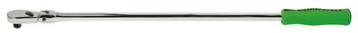 SRF80LHNGB - 1/2" Drive 27" Flex-Head 80-Tooth Handled Ratchet, Green