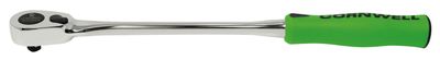 TR72LHNGB - 1/4" Drive 10" 72-Tooth Handled Ratchet, Green