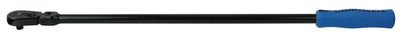 SRFB76LHB - 1/2" Drive 27" Cornwell Classic™ Flex-Head 30-Tooth Industrial Finish Handled Ratchet, Blue