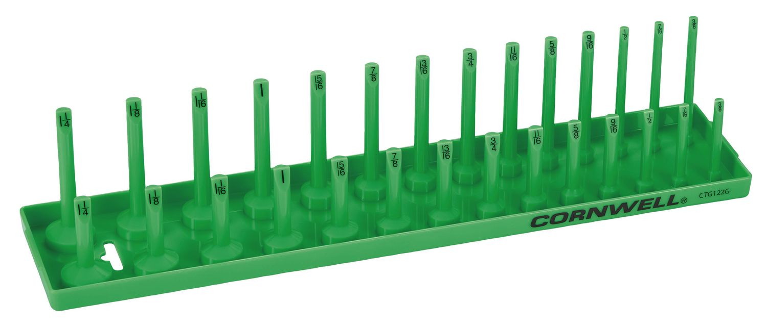 CTG122G - 1/2" Drive Two Row Socket Tray