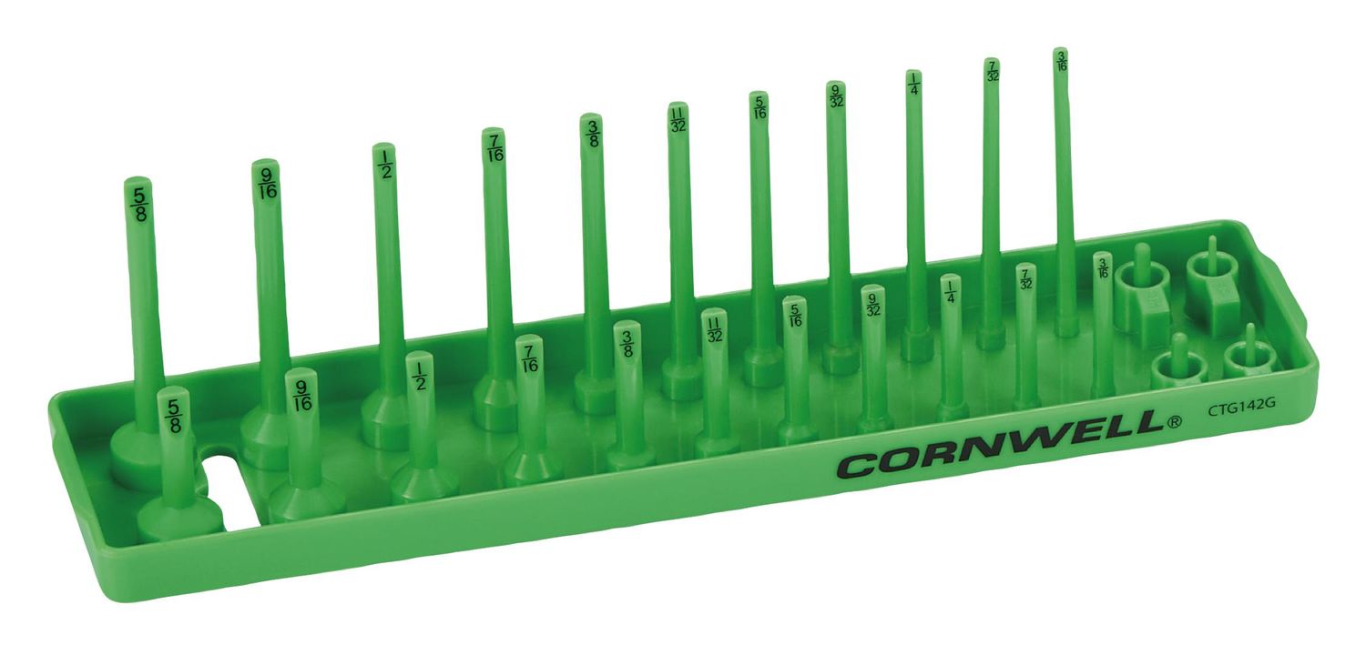 CTG142G - 1/4" Drive Two Row Socket Tray