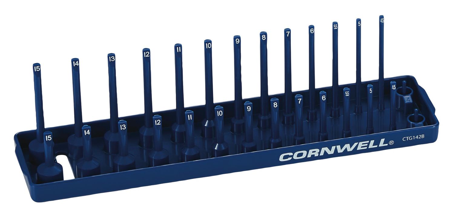 CTG142B - 1/4" Drive Two Row Socket Tray