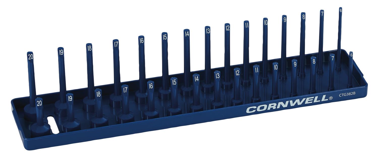 CTG382B - 3/8" Drive Two Row Socket Tray