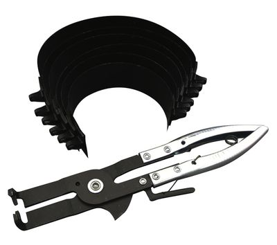 HRC144 - 7 Piece Piston Ring Compressor Set