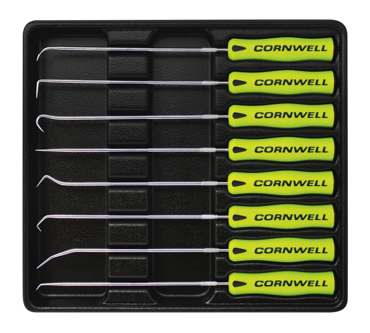 CTG88HPSY - 8 Piece Hook &amp; Pick Set, Yellow