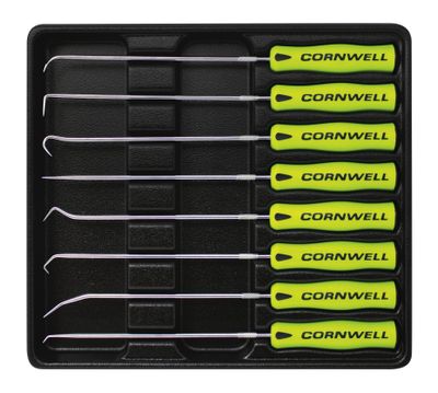 CTG88HPSY - 8 Piece Hook &amp; Pick Set, Yellow