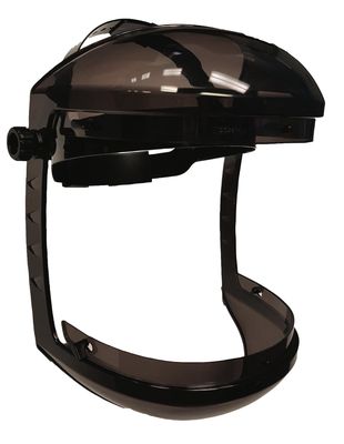 DN12F483000PC - FaceTec Face Shield, Ratchet Headgear with Clear PC Visor