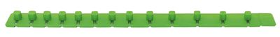 ECFMR38G - 3/8" Drive Flexible Green Magnetic 13 Tab Socket Rail