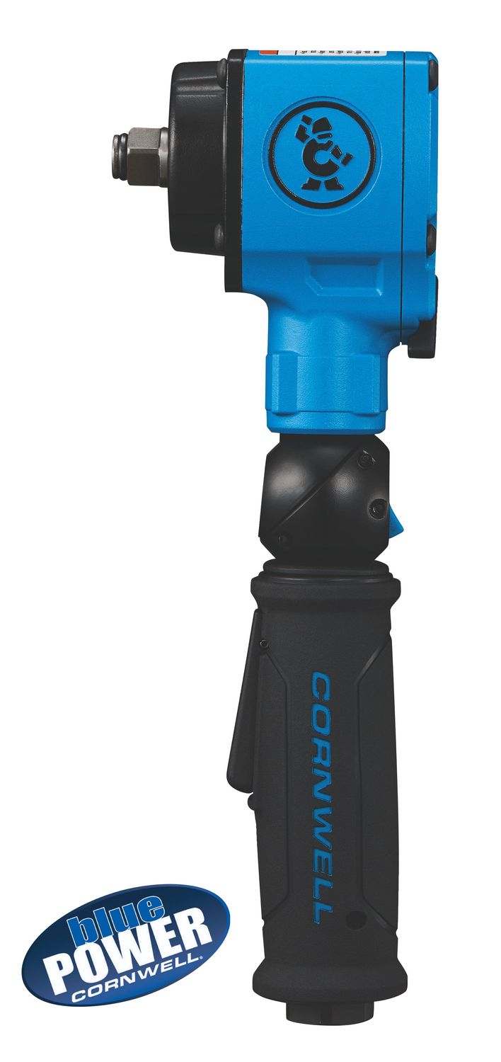 CAT4580 - 1/2" Cornwell® bluePOWER® Flex Angle Head Impact Wrench