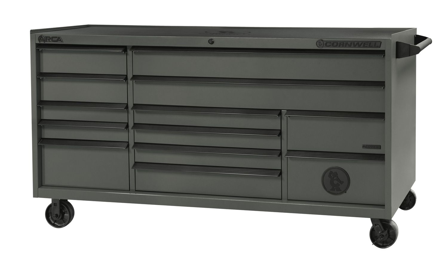 CTSASR7913KST - ARCA® 79” 13-Drawer Triple Bank Roller Cabinet, Storm