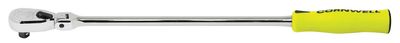 JRZF12XLY - 3/8" Drive 18" Flex-Head 120-Tooth Handled Ratchet, Yellow
