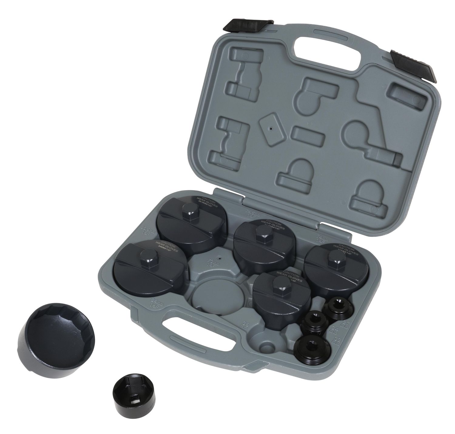 LS62250 - 10 Piece Filter Wrench &amp; Socket Set