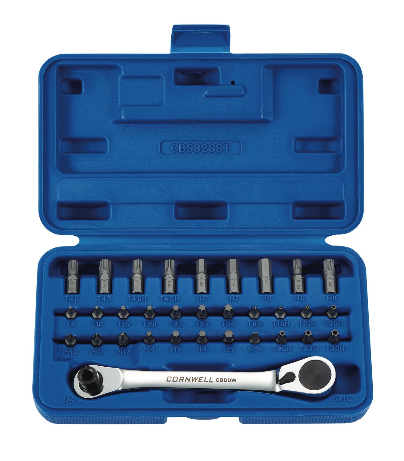 CBS32SST - 32 Piece Stubby Bit Set