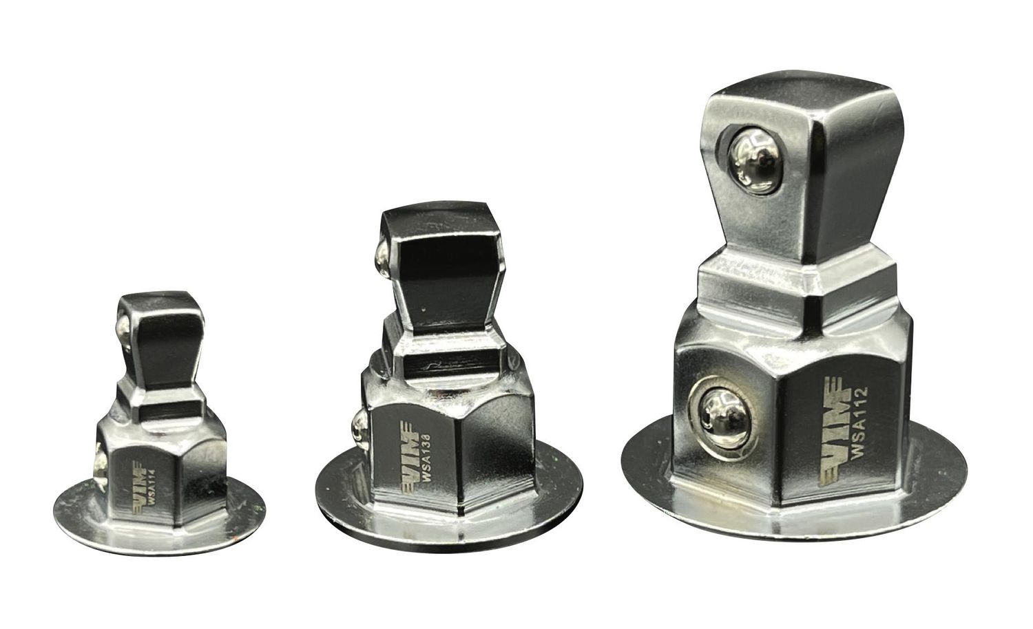 VMWSA100 - 3 Piece Wrench Wobble Socket Adapter Set