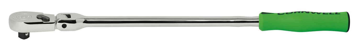 SRF80HNGB - 1/2" Drive 20-1/4" Flex-Head 80-Tooth Handled Ratchet, Green