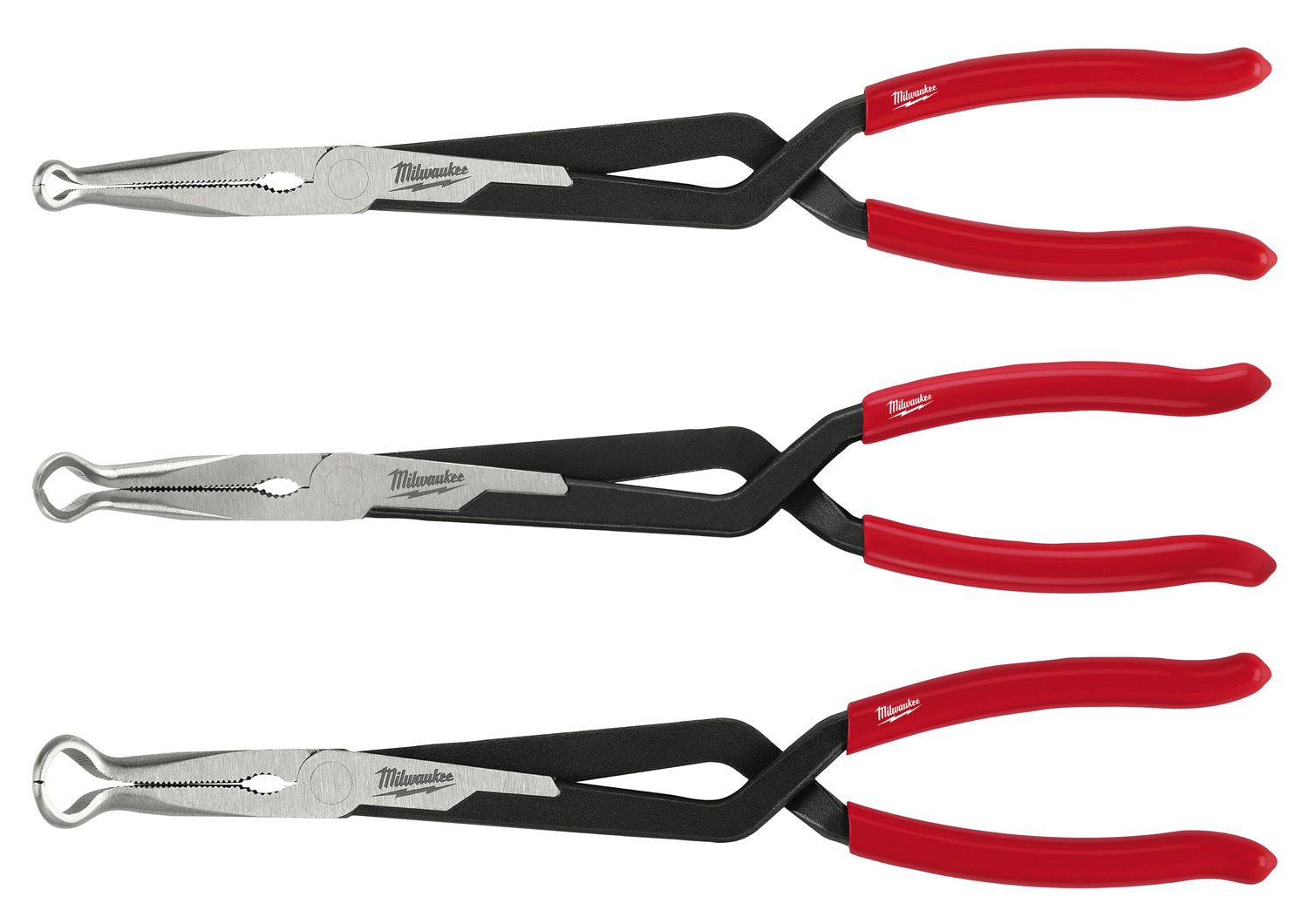 MWE48226563 - 3 Piece Long Reach Hose Grip Pliers Set