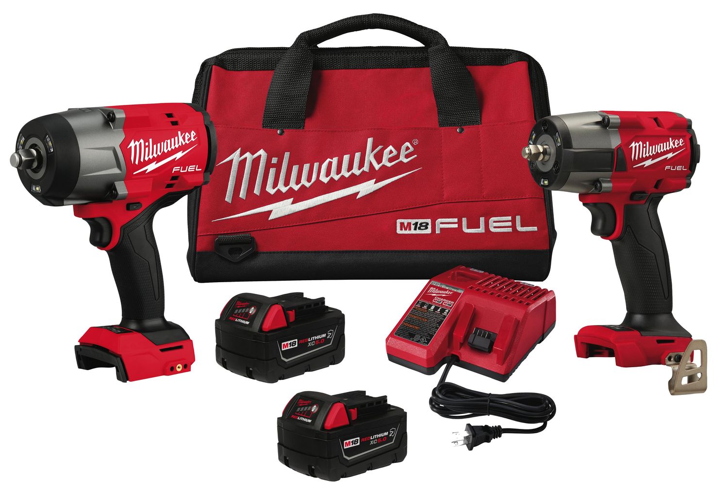 MWE301022 - M18 FUEL™ 1/2" HTIW &amp; 3/8" MTIW Automotive Combo Kit