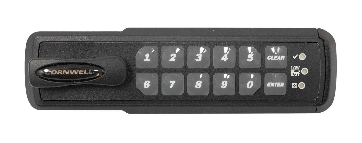 CTSASCAELOCK - (DSO) Black Electronic Lock, ARCA® Series Canopy