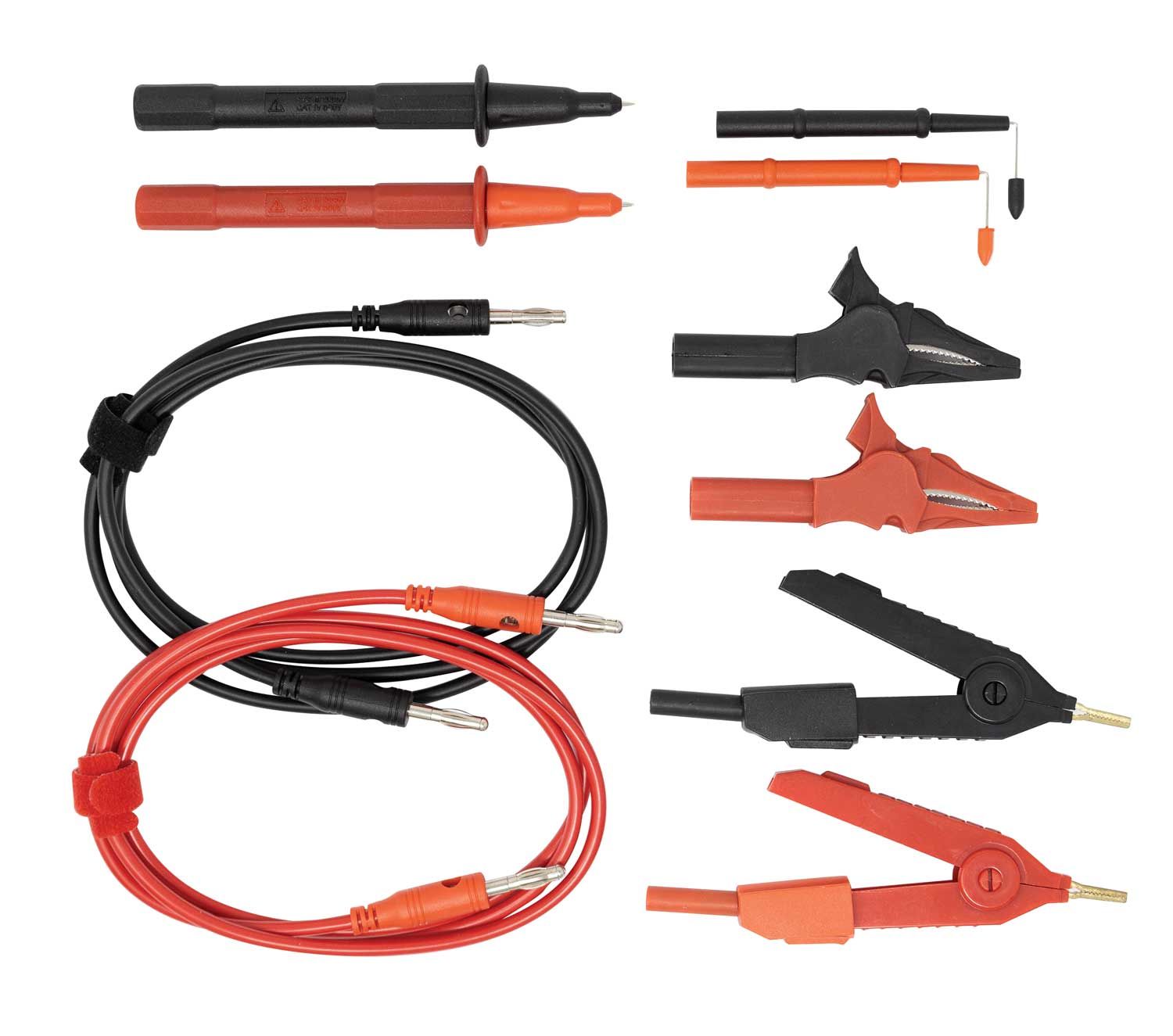 PLGPLMMLS - Multimeter Lead Set w/ Needle Nose Clips