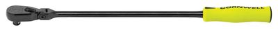 JRZFB12XLY - 3/8" Drive 18" Flex-Head 120-Tooth Industrial Finish Handled Ratchet, Yellow