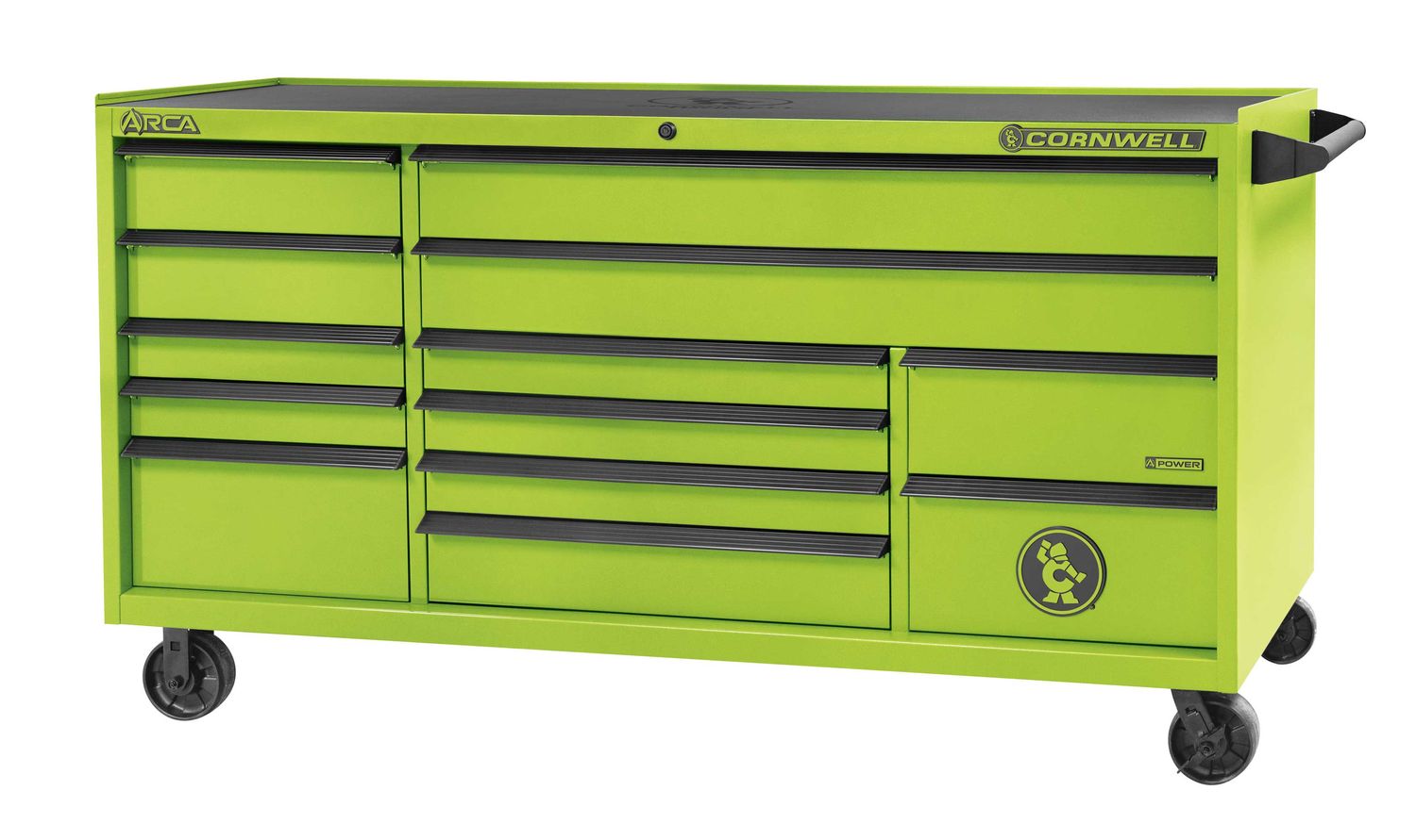 CTSASR7913KTG - ARCA® 79” 13-Drawer Triple Bank Roller Cabinet