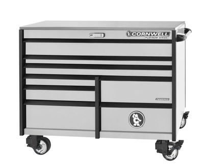 CTSPPR568KVP - PLATINUM PLUS™ 56” 8-Drawer Double Bank Cabinet, Vapor