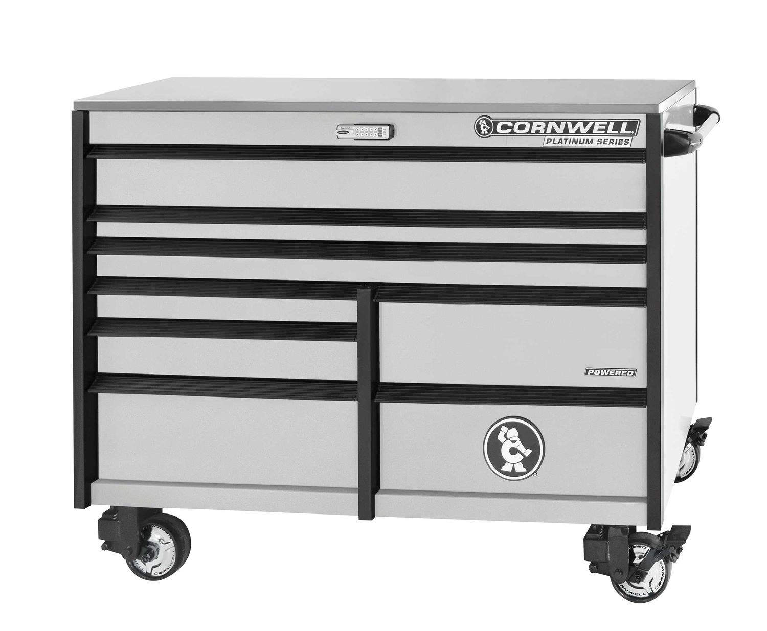 CTSPPR568KVP - PLATINUM PLUS™ 56” 8-Drawer Double Bank Cabinet, Vapor