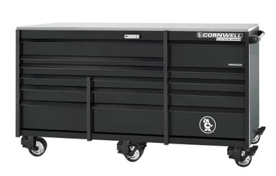 CTSPPR8414KSH - PLATINUM PLUS™ 84” 14-Drawer Triple Bank Cabinet, Shadow
