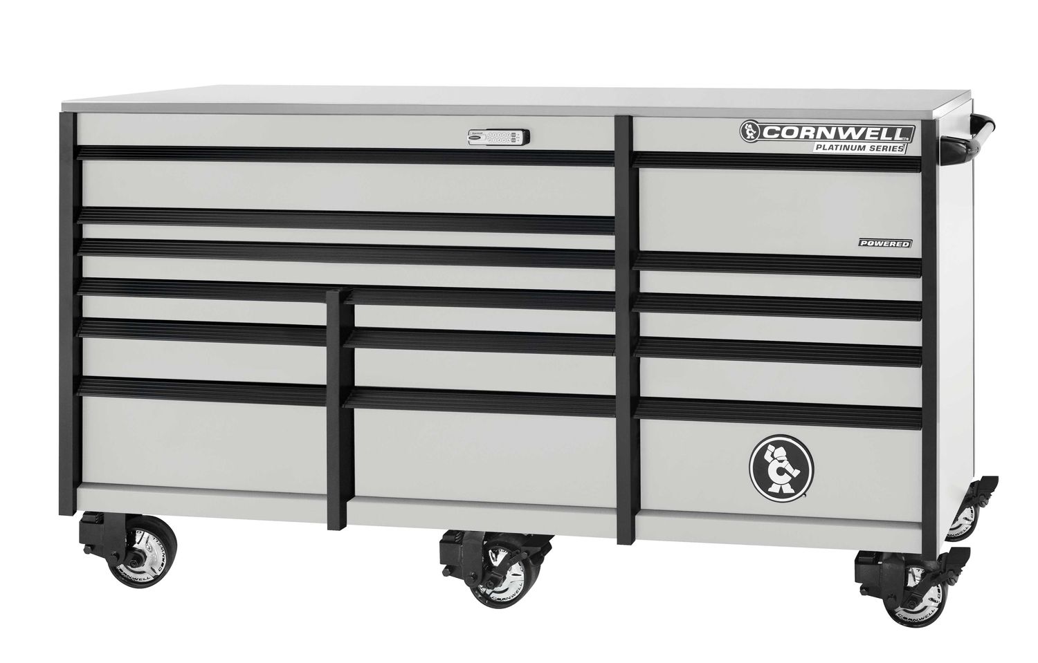 【初版】バーチャコール トレーディングカード 全144種 フルコンプセット CTSPPR8414KVP - PLATINUM PLUS™ 84” 14-Drawer Triple Bank Cabinet