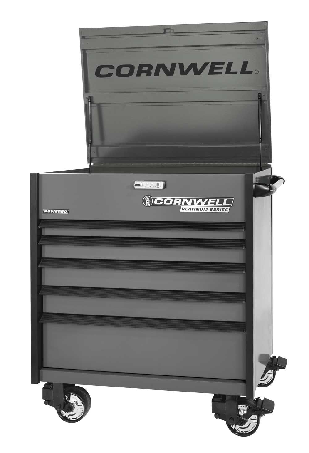 CTSPPF405KST - (BTO) 40" PLATINUM PLUS™ 5-Drawer Flip Top Cart, Storm