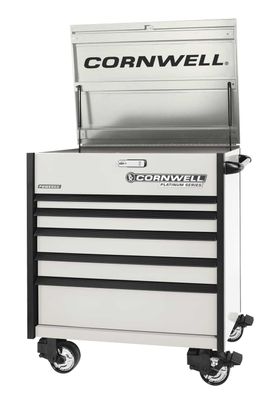 CTSPPF405KVP - (BTO) 40" PLATINUM PLUS™ 5-Drawer Flip Top Cart, Vapor