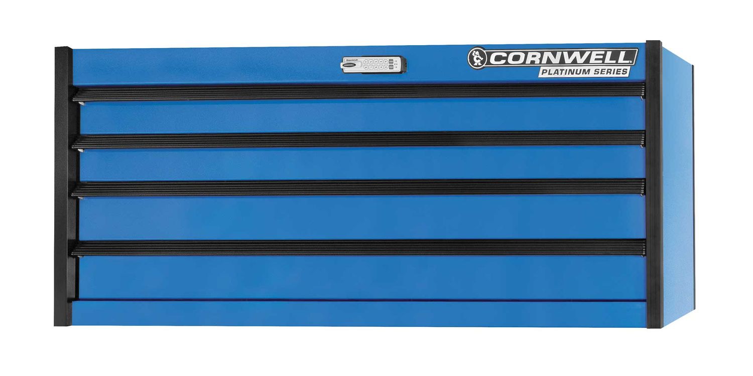 CTSPPE564KTB - (BTO) 56” 4-Drawer PLATINUM PLUS™ Chest, Torch Blue