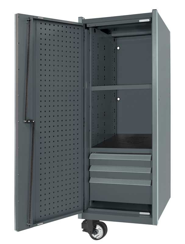 CTSPPL263LF - 26" 3-Drawer PLATINUM PLUS™ Locker, Graphite/Gunmetal