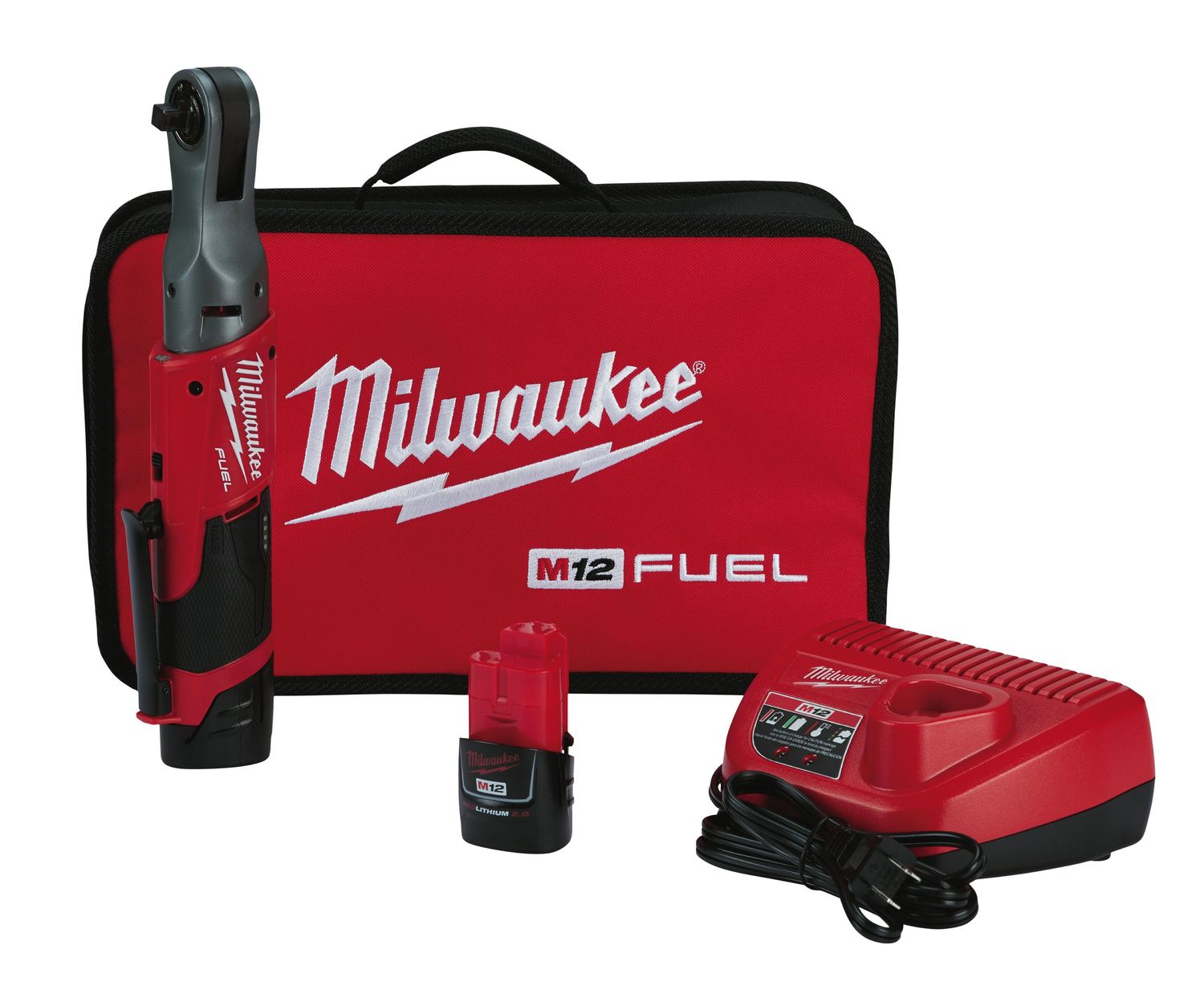MWE255722 - M12 FUEL™ 3/8" Ratchet 2 Battery Kit