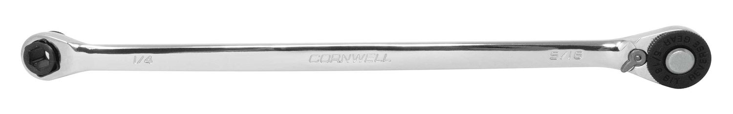 VMHBR8CQ - 8" Hex Bit Ratchet, 1/4" and 5/16"