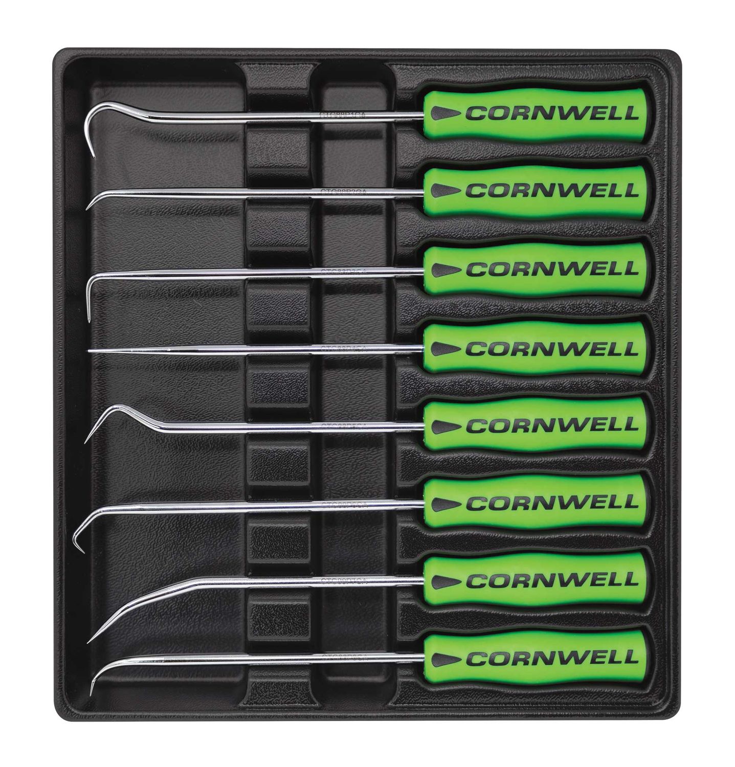 CTG88HPSGA - 8 Piece Medium Duty Hook &amp; Pick Set, Green