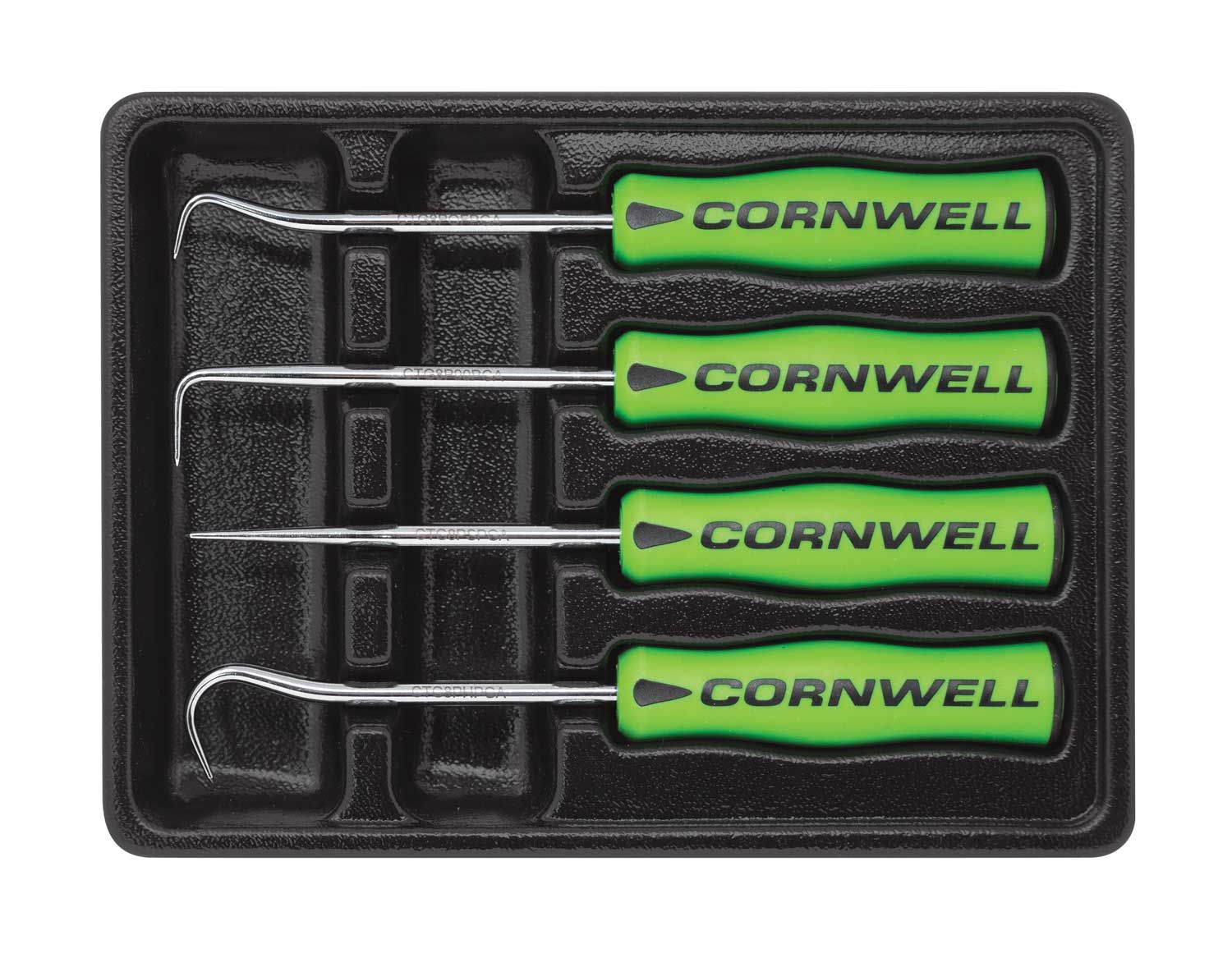 CTG4MDSG - 4 Piece Medium Duty Hook and Pick Set, Green