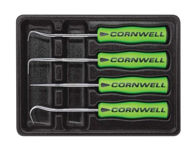 CTG4MDSG - 4 Piece Medium Duty Hook and Pick Set, Green