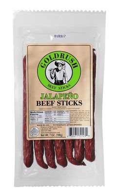 GRJ71897 - 7 oz. Jalapeno Beef Sticks (12-Pack)
