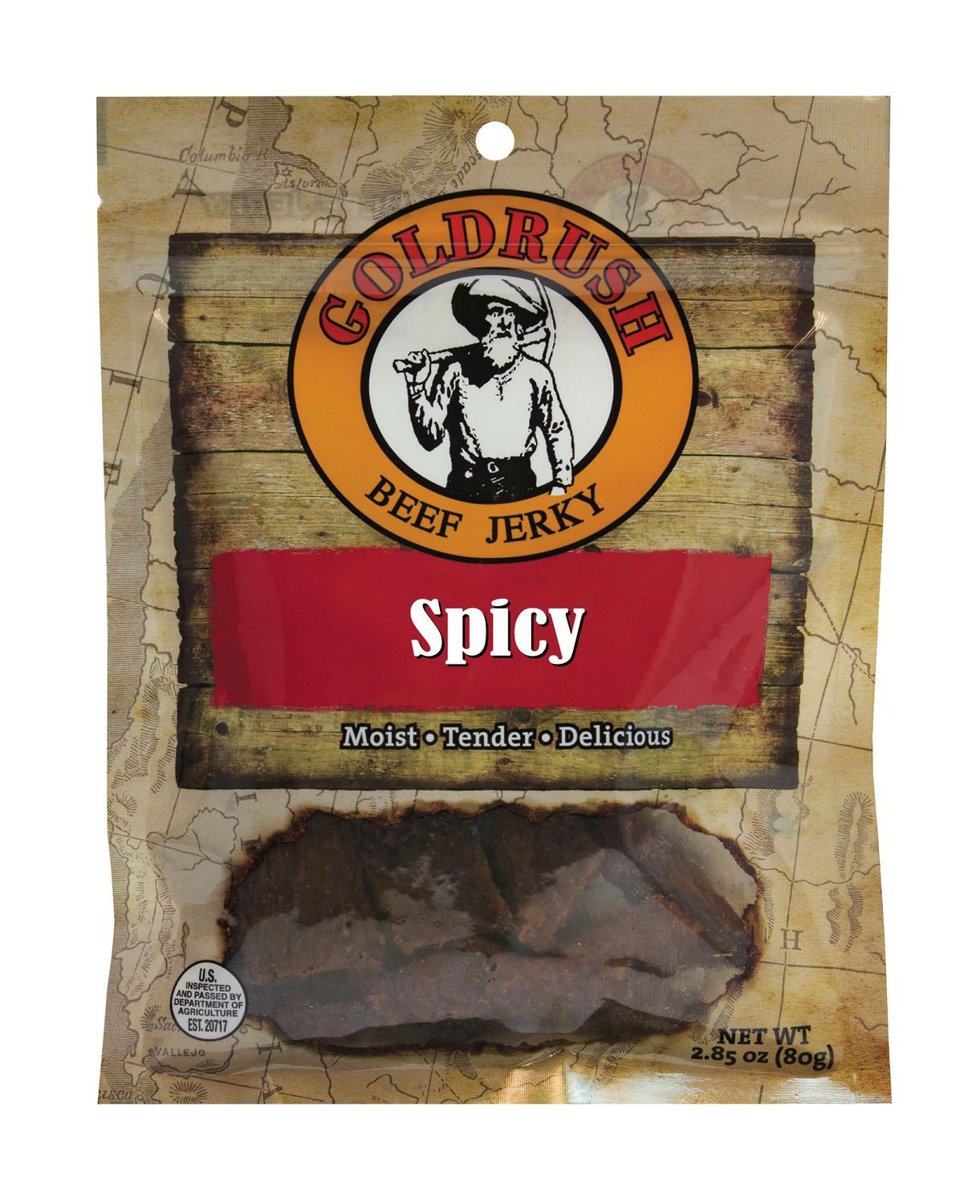 GRJ72125 - 2.85 oz. Jerky-Spicy (12-Pack)