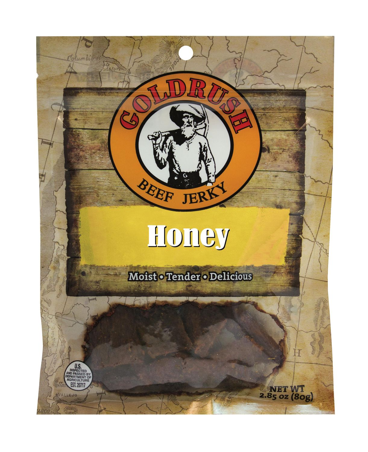 GRJ72126 - 2.85 oz. Jerky-Honey (12-Pack)