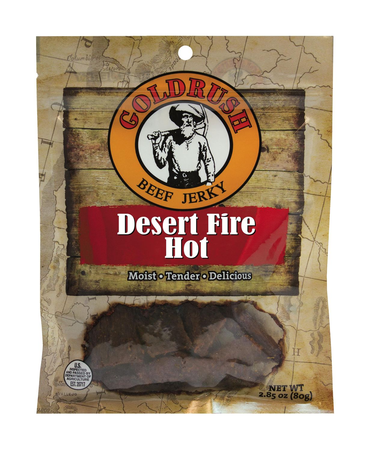 GRJ72134 - 2.85 oz. Jerky-Dsrt Fr Ht (12-Pack)