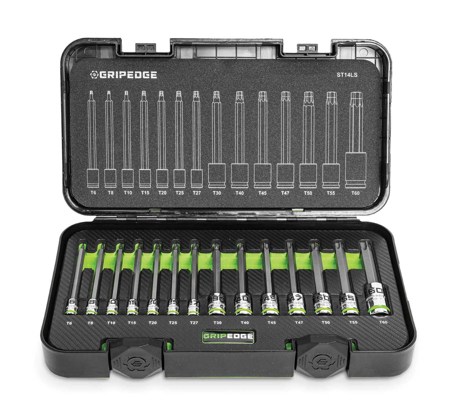 GEST14LS - 14 Piece Long RPT Star Driver Set