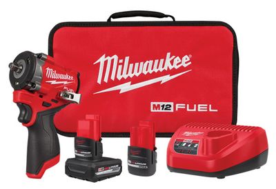 MWE256222 - M12 FUEL™ 3/8” Stubby Impact Wrench Kit
