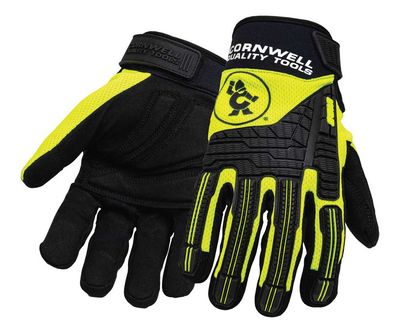 ASCVIHV2XL - Hi-Vis Chartreuse VIBE Impact Glove, 2XL