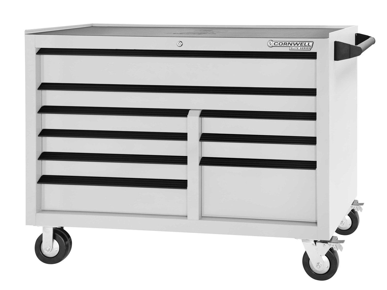 CTSESR549KVP - 54” Elite Series™ 9-Drawer Double Bank Cabinet, Vapor/Black Trim