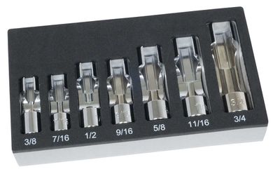 LS13180 - 7 Piece Flare Nut Socket Set, SAE