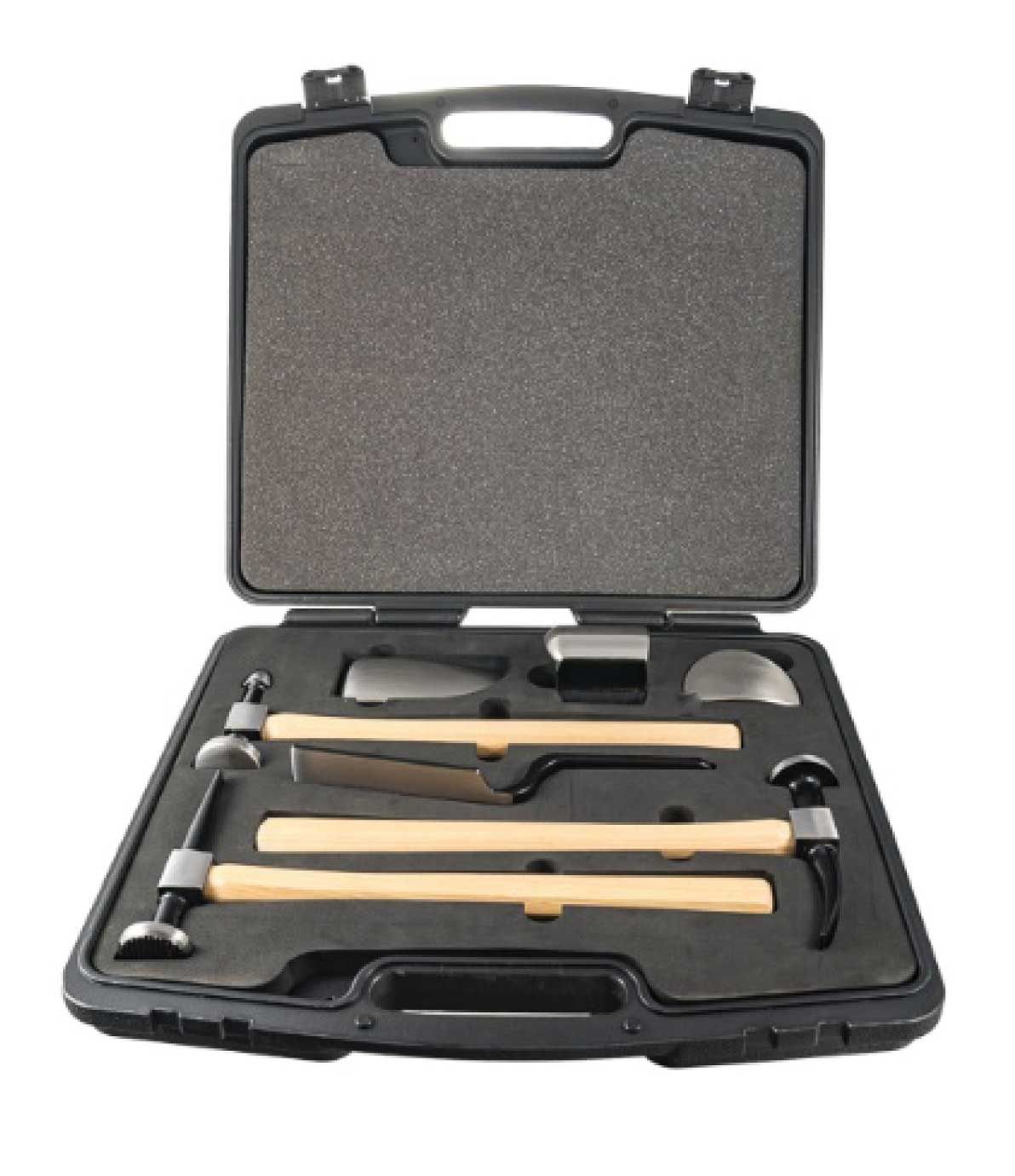 AJM7PCH - 7 Piece Auto Body Tools with Carbon Steel Hammer Heads
