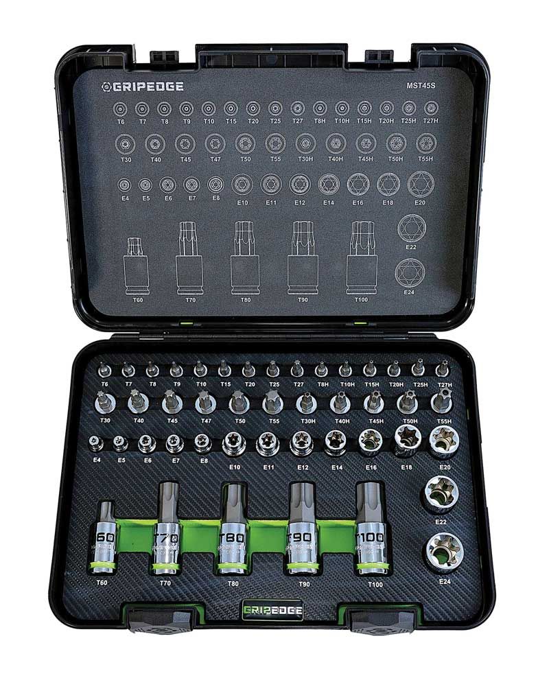 GEMST45S - 45 Piece Master RPT Star Driver Set